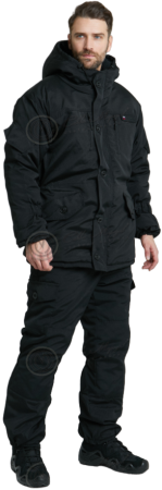 Костюм ГОРКА-5 Савва Морозов C1MG0513, Рипстоп, зима (Артикул C1MG0513-190000, Размер 52-54/170-176, Черный)