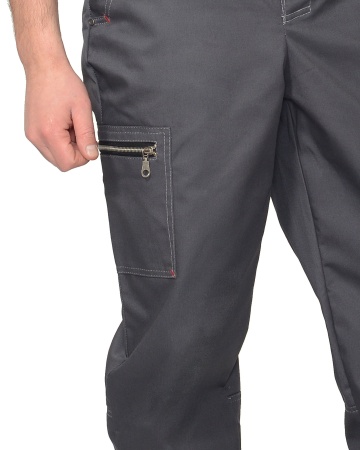 Брюки "СИРИУС-ДАЛЛАС"   серые  р.   96-100/170-176