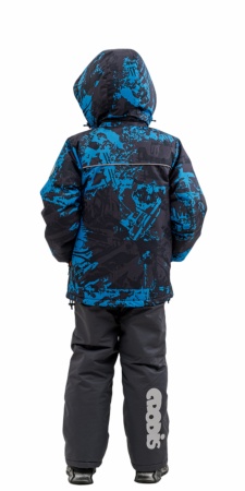 Костюм детский зимний "Морозко" (синий) (104)