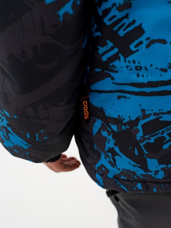 Костюм детский зимний "Морозко" (синий) (104)