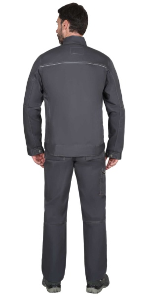 Куртка "СИРИУС-ДАЛЛАС"   серая  р.   96-100/170-176 (ЧЗ)