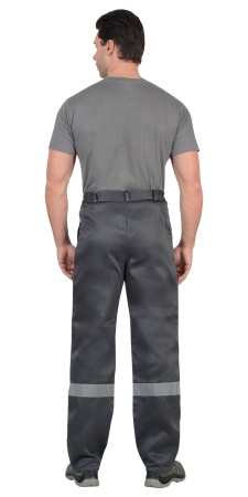 Костюм "СИРИУС-ЛЕГИОНЕР": лето  куртка, брюки т.серый с красным и СОП 50 мм. р. 104-108/182-188