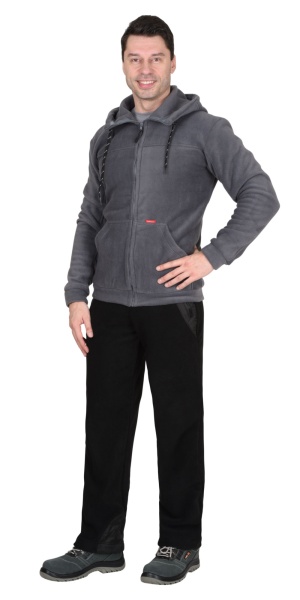 Куртка флисовая "СИРИУС-Меркурий"  цв. серый р. 112-116/170-176 (ЧЗ)