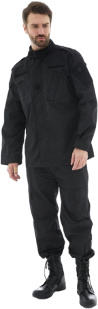 Костюм НАТО Савва Морозов C3MS0101, Рипстоп, лето (Артикул C3MS0101-190000,
Размер L/176-182, Черный)