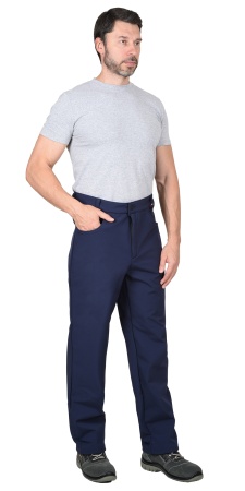 Брюки "СИРИУС-Азов" софтшелл синие  р.  88-92/182-188