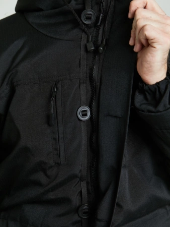 Костюм ГОРКА-5 Савва Морозов C1MG0513, Рипстоп, зима (Артикул C1MG0513-190000, Размер 52-54/170-176, Черный)