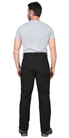 Брюки "СИРИУС-Азов" софтшелл черные  р.  88-92/170-176