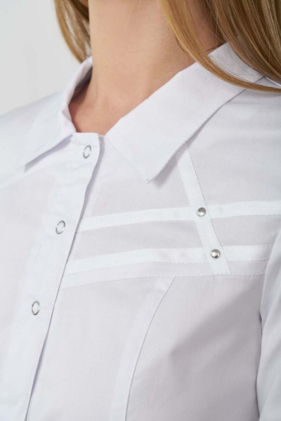 14-14114 3/4 У Халат женский Твил стрейч (164, 100, 108, /0, /тесьма)