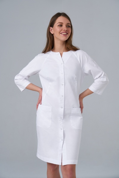 6-682 3/4 У Халат женский Твил стрейч (164, 88, 96, /0)