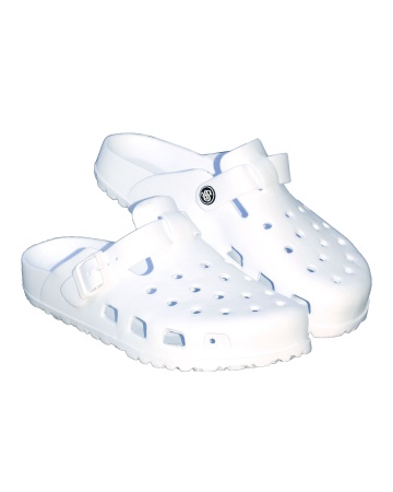 Сабо ЭВА медицинские с перфорацией Белые разм. 44