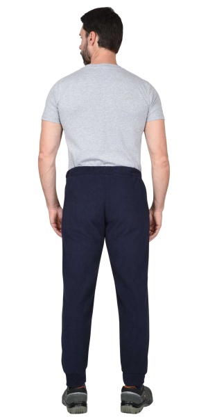 Брюки флисовые "СИРИУС-Комфорт" темно-синие р.  96-100/170-176