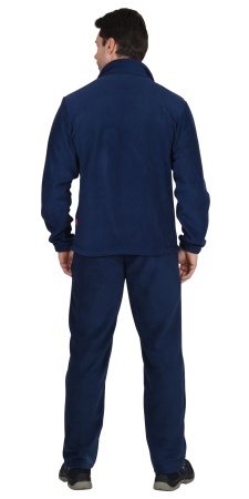 Куртка флисовая темно-синяя р.112-116/170-176