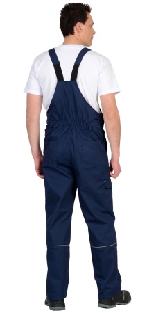 Полукомбинезон "СИРИУС-ФОТОН" мужской, темно-синий р. 104-108/170-176