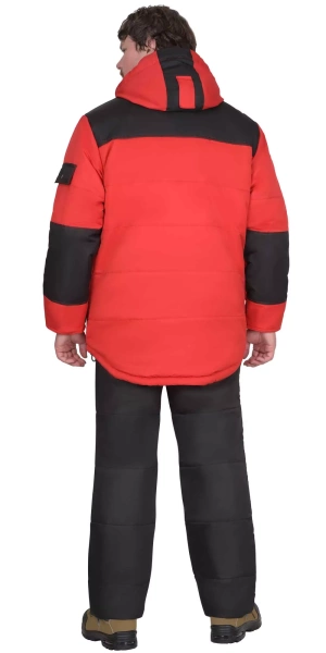 Куртка зимняя 5501 красная с черным р.104-108/170-176 (ЧЗ)