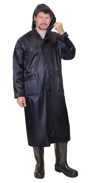 Плащ влагозащитный SIRIUS Стандарт (210 гр/м2) синий р. 2ХL (112-116/182-188)