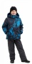 Костюм детский зимний "Морозко" (синий) (104)