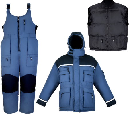 Костюм "Эверест" Нейлон Синий р.48-50