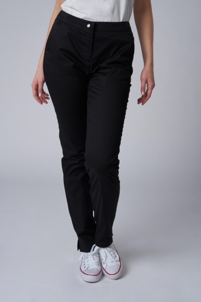 6-679 Брюки женские Твил стрейч (164, 104, 112, /32, /тесьма фуксия)