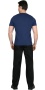 Футболка темно-синяя 160г/м2 р. XXL