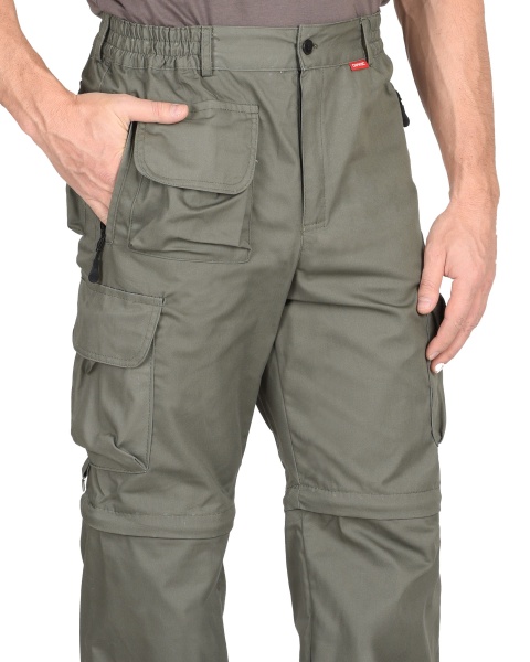 Костюм "СИРИУС-Тигр" куртка, брюки (тк. смесовая)  оливковый р.   88-92/182-188