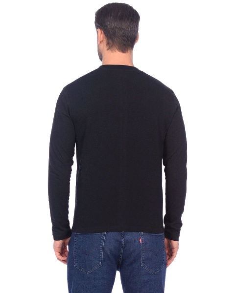 Футболка длинные рукава черная 160г/м2 р. XL