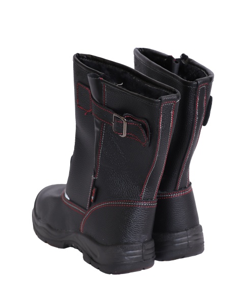 Сапоги "Сириус", кожа, ПКП, нат. мех, ПУ-Нитрил р. 43