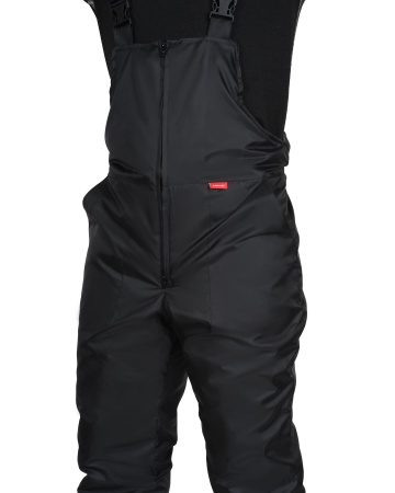 Полукомбинезон зимний универсальный тк. Оксфорд черный р.  88-92/170-176