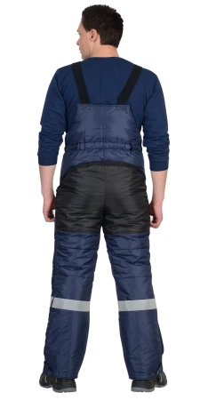 Костюм "СИРИУС-БЕРКУТ" : куртка дл., п/комб. синий с чёрным и СОП 50 мм р.112-116/170-176