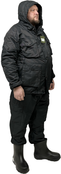 Костюм ГОРКА-8 Савва Морозов C2MG0802, Таслан, демисезон (Артикул C2MG0802-190000, Размер 56-58/182-188, Черный)