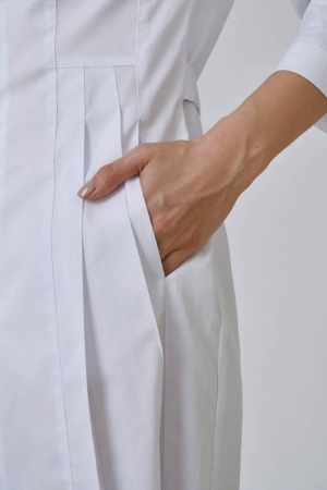 3-3158 3/4 Халат женский Твил стрейч (164, 92, 100, /0)