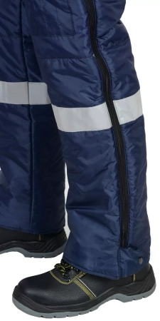 Костюм "СИРИУС-БЕРКУТ" : куртка дл., п/комб. синий с чёрным и СОП 50 мм р.112-116/170-176