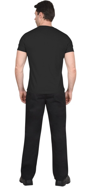 Футболка чёрная 160г/м2 р. XXL