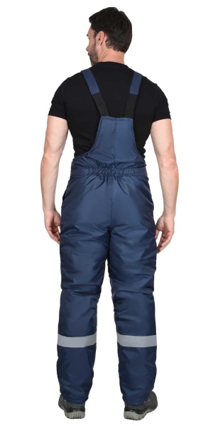 Костюм "СИРИУС-Рост-Норд" куртка, п/к, т-синий с васильковым. Тк.Оксфорд р. 120-124/170-176