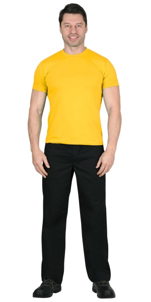Футболка жёлтая 160г/м2 р. XL