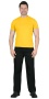 Футболка жёлтая 160г/м2 р. XL