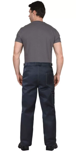 Костюм "ФАВОРИТ" летний:куртка, брюки т.синий с васильковым и лимонн. р.104-108/170-176