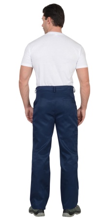 Брюки "СИРИУС-Профессионал" тёмно-синие р.104-108/170-176