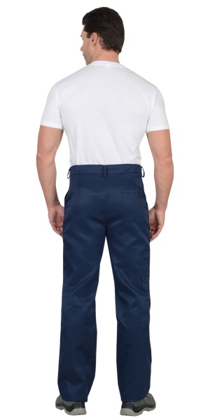 Брюки "СИРИУС-Профессионал" тёмно-синие р.104-108/170-176