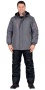 Куртка "СИРИУС-АЛЕКС" : зимняя, мужская, цв. т-серый р. 104-108/170-176 (ЧЗ)