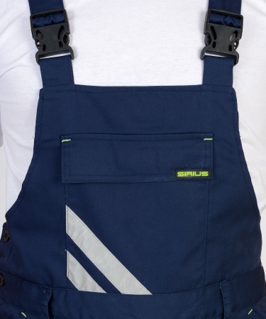 Полукомбинезон "СИРИУС-ФОТОН" мужской, темно-синий р. 104-108/170-176