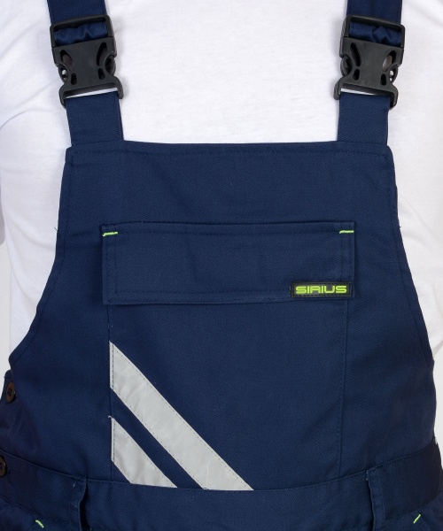 Полукомбинезон "СИРИУС-ФОТОН" мужской, темно-синий р. 104-108/170-176