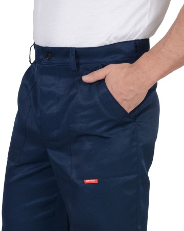 Брюки "СИРИУС-Профессионал" тёмно-синие р.104-108/170-176