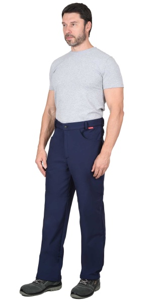 Брюки "СИРИУС-Азов" софтшелл синие  р.  96-100/170-176