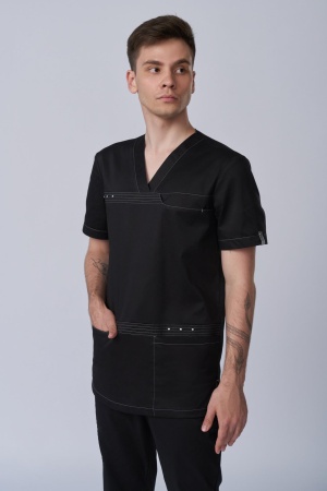 T306 Куртка мужская Премиал (182, 108, 96, /Черный)