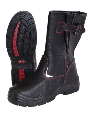 Сапоги "Сириус", кожа, ПКП, нат. мех, ПУ-Нитрил р. 43