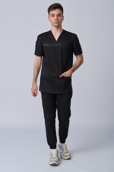 T306 Куртка мужская Премиал (182, 108, 96, /Черный)