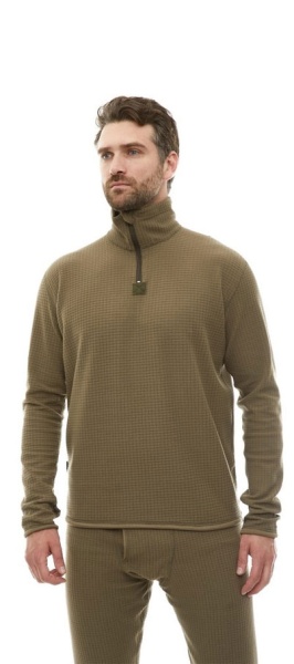 Комплект термобелья Савва Морозов C1MT0202, Флис R-S, ГЛАДЬ (Артикул C1MT0202-430000, Размер 48-50/170-176, Хаки)