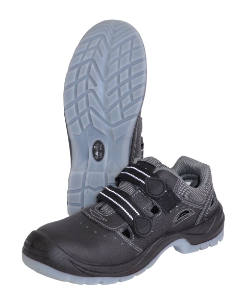 Полуботинки с перфорацией "SAVEL-Protection/ю", кожа, ПКП, ПУ-ТПУ р.42