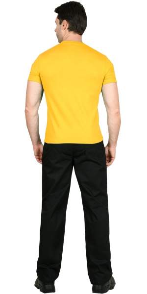 Футболка жёлтая 160г/м2 р. XL