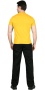Футболка жёлтая 160г/м2 р. XL